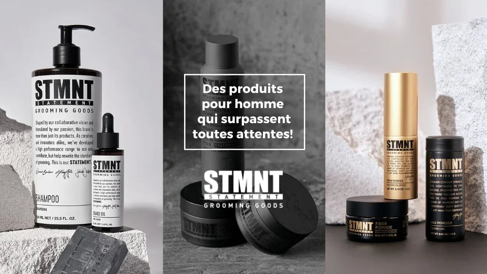 La marque sur mesure pour lui : STMNT Grooming Goods!