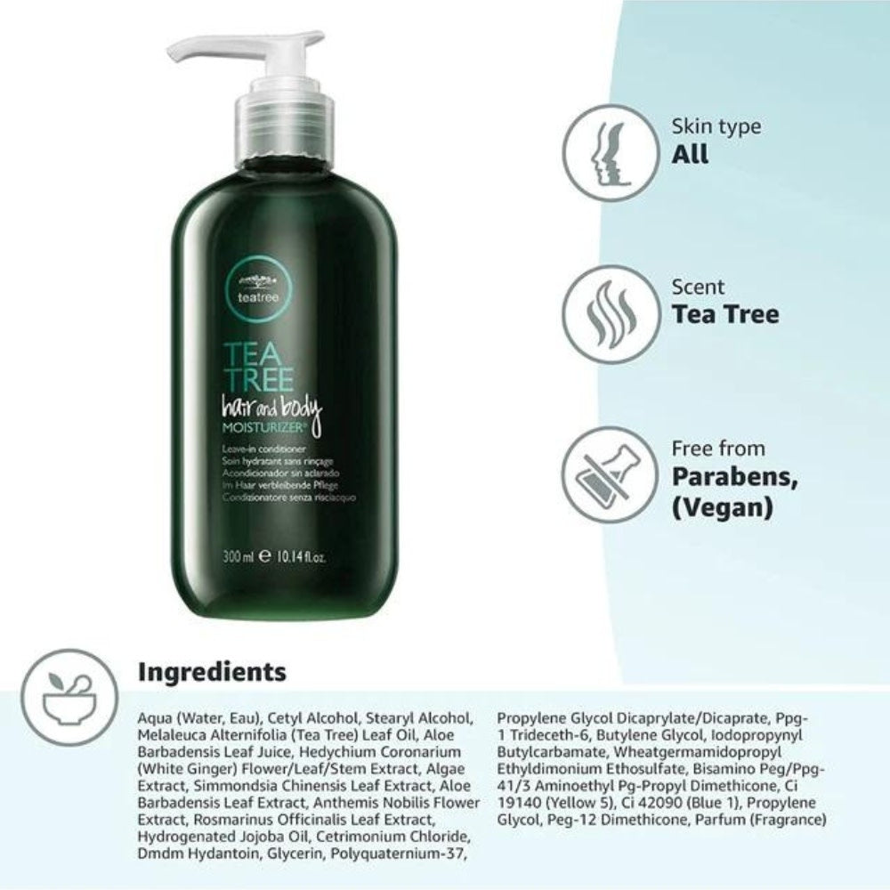 Hydratant pour les cheveux et le corps "Hair & Body" - Soin hydratant sans rinçage (300ml/10.14oz)