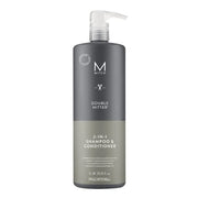 Shampoing revitalisant 2 en 1 "Double Hitter" - Nettoie et revitalise en un seul geste (1000ml/33.8oz)