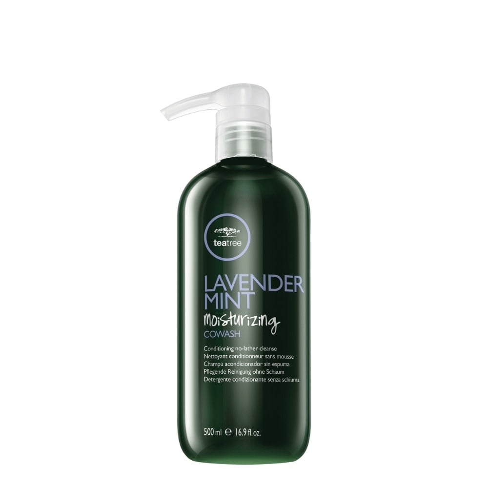 Nettoyant revitalisant "Lavender Mint Moisturizing Cowash" sans mousse - Aide à démêler, à combattre les frisottis et ajoute de la brillance (500ml/16.9oz)