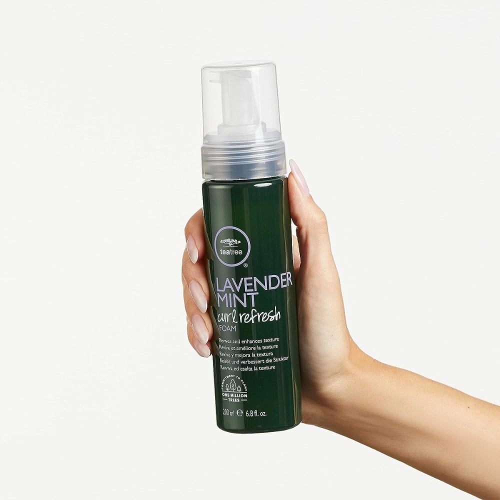 Lavender Mint Curl Refreshing Foam - Revives and enhances texture (200ml/6.8oz)