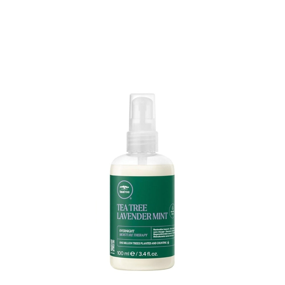 Tea Tree - Soin réparateur de nuit sans rinçage "Lavender Mint Overnight" - Restaure les cheveux et améliore la qualité du sommeil (100ml/3.4oz)