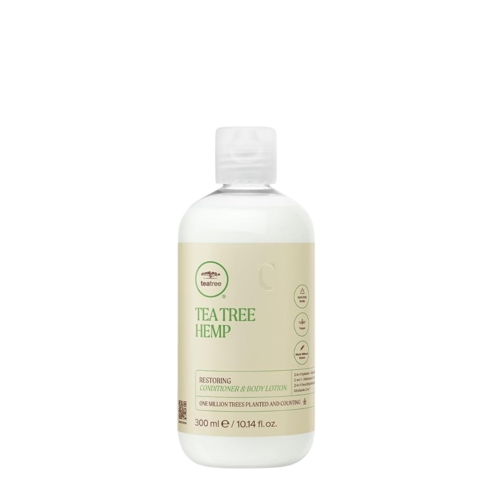 Revitalisant et lotion pour le corps "Tea Tree Hemp Restoring" - Hydratation 2 en 1