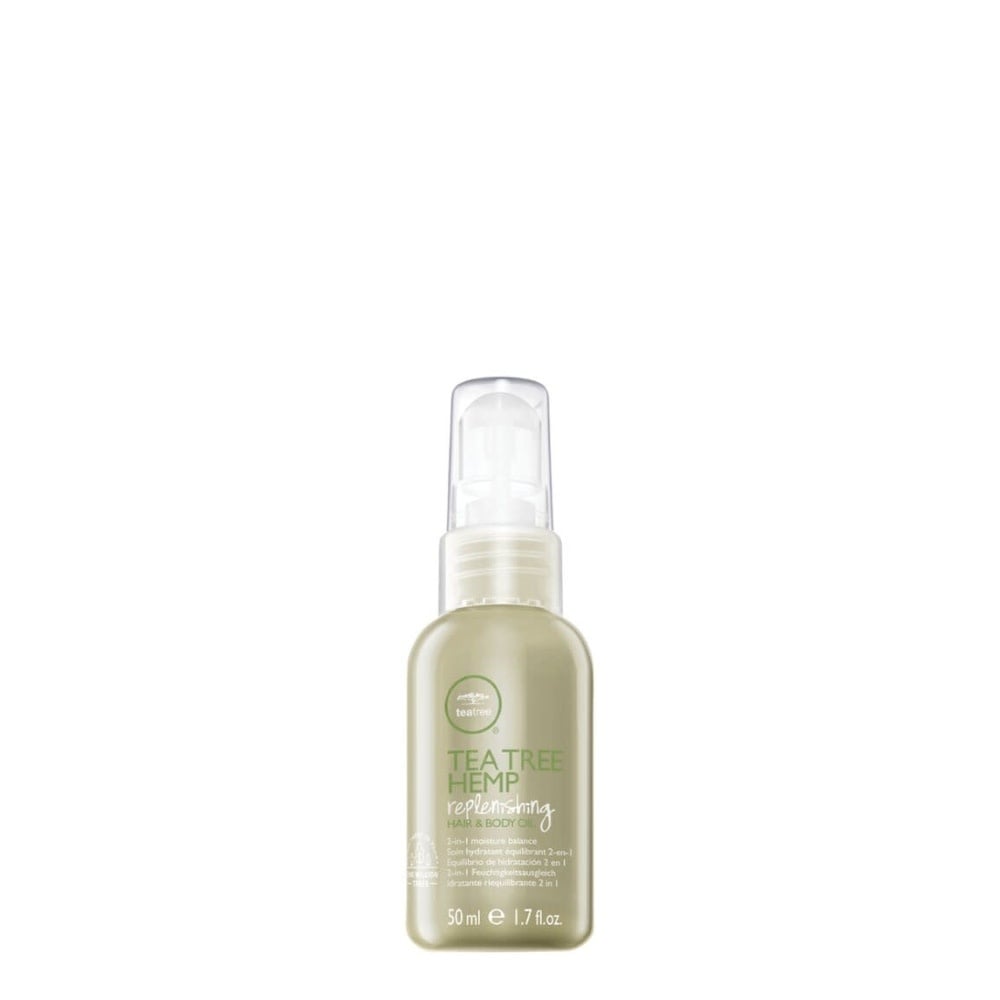 Soin cheveux et huile pour le corps Tea Tree Hemp "Replenishing" - Soin hydratant équilibrant 2 en 1 (50ml/1.7oz)