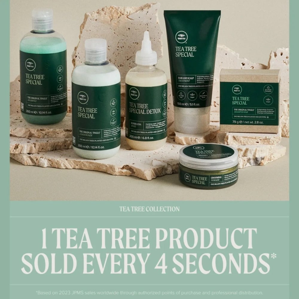 Shampoing tonifiant "Tea Tree Special" - Pour tous les types de cheveux