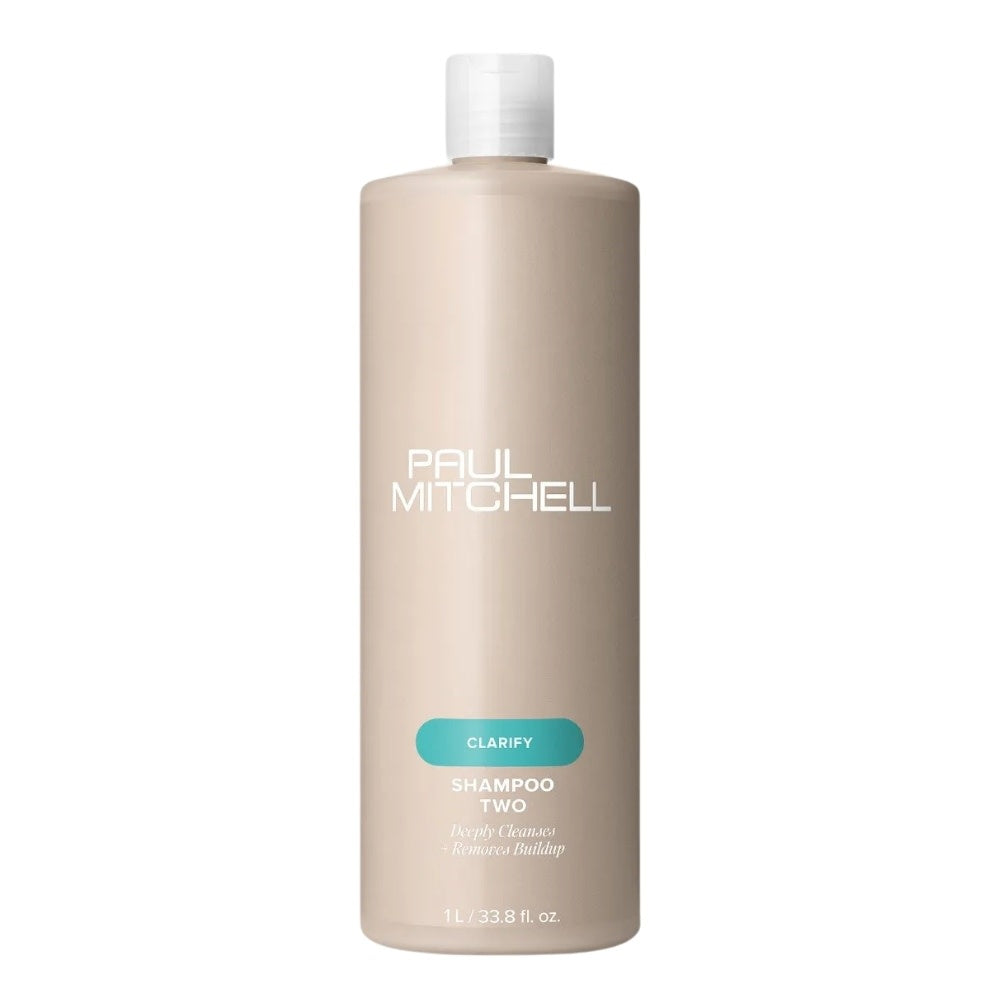 Paul Mitchell - Shampoing purifiant  "Shampoo Two" - Nettoie en profondeur et élimine les dépôts