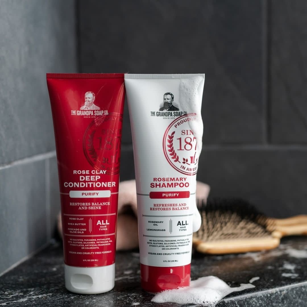 Shampoing "Rosemary Purify" rafraîchit et rétablit l'équilibre - Pour tous types de cheveux (235ml/8.0oz)