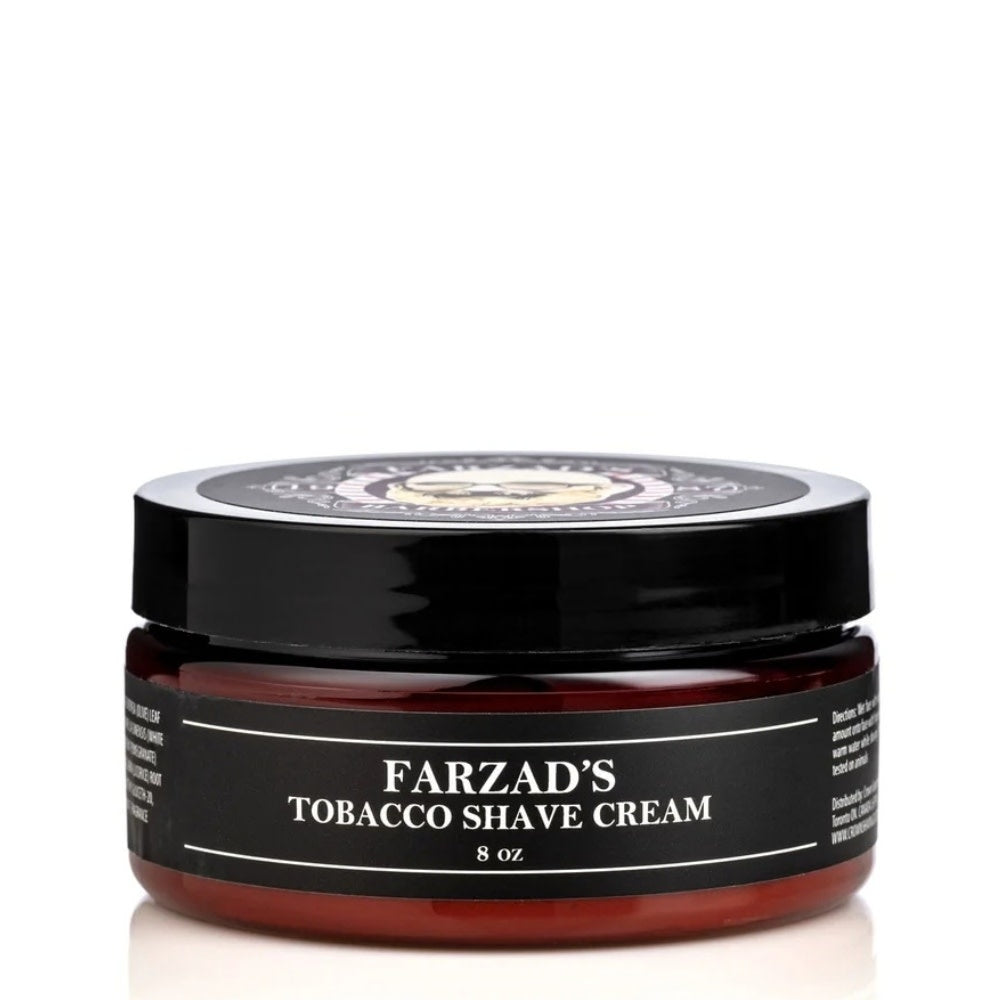 x Farzad's Barbershop - Crème à raser "Tobacco Shave Cream" (240ml/8.0oz)