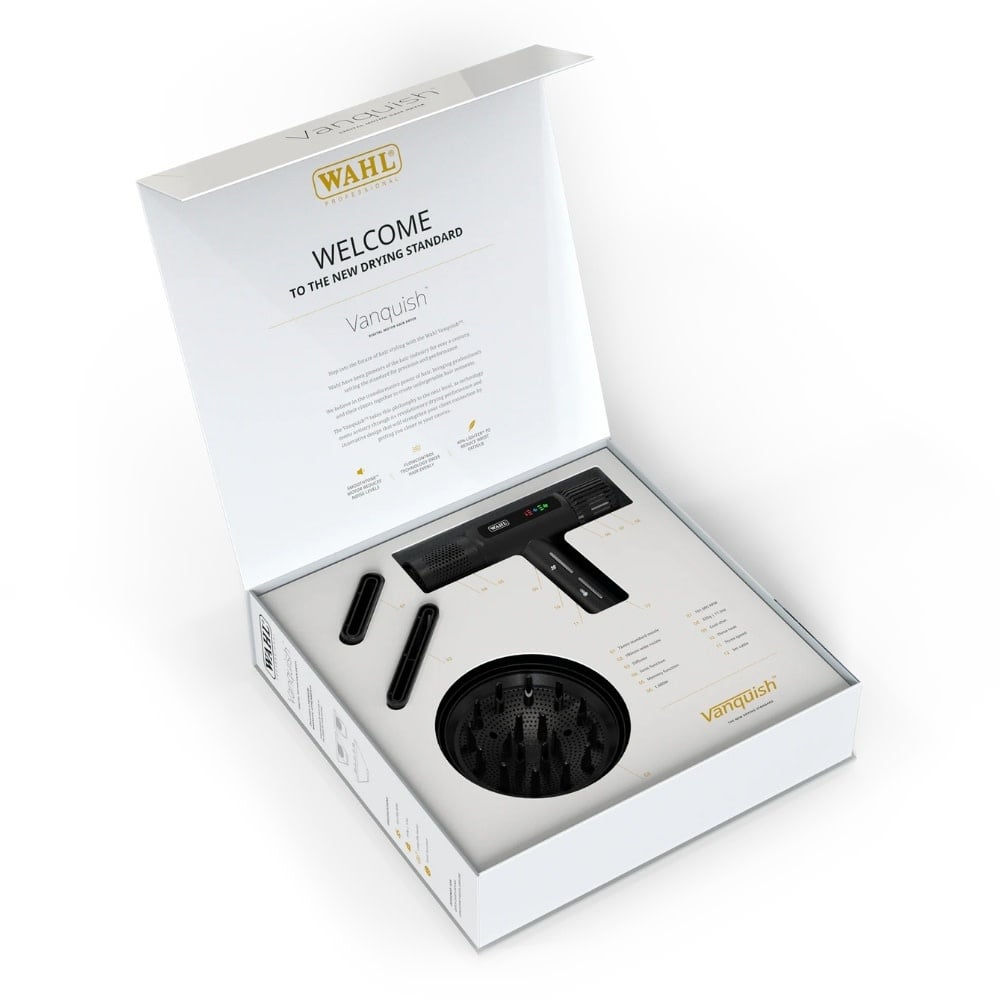 Séchoir avec moteur numérique "Vanquish" - Pour un séchage rapide et silencieux