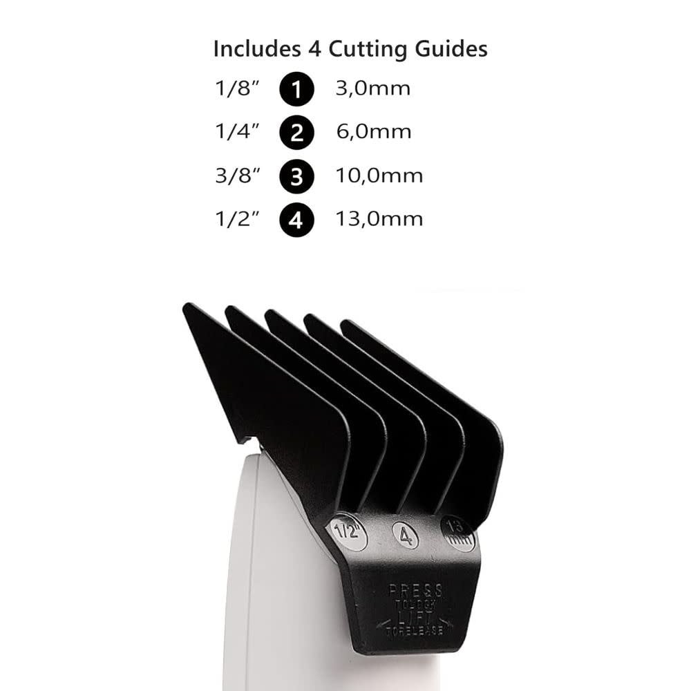 Ensemble de 4 guide de coupe #1 à #4 #53163 - Noir