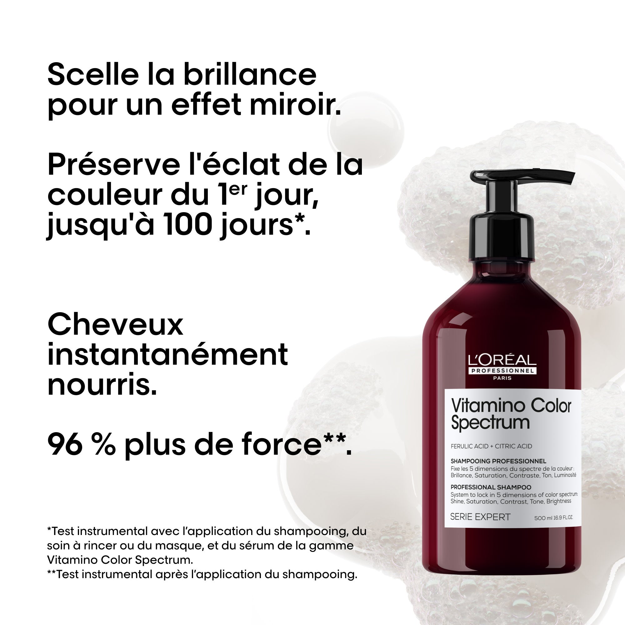 Trio brillance et éclat "Vitamino Color Spectrum" (500ml/16.9oz, 200ml/6.7oz, 50ml/1.6oz)