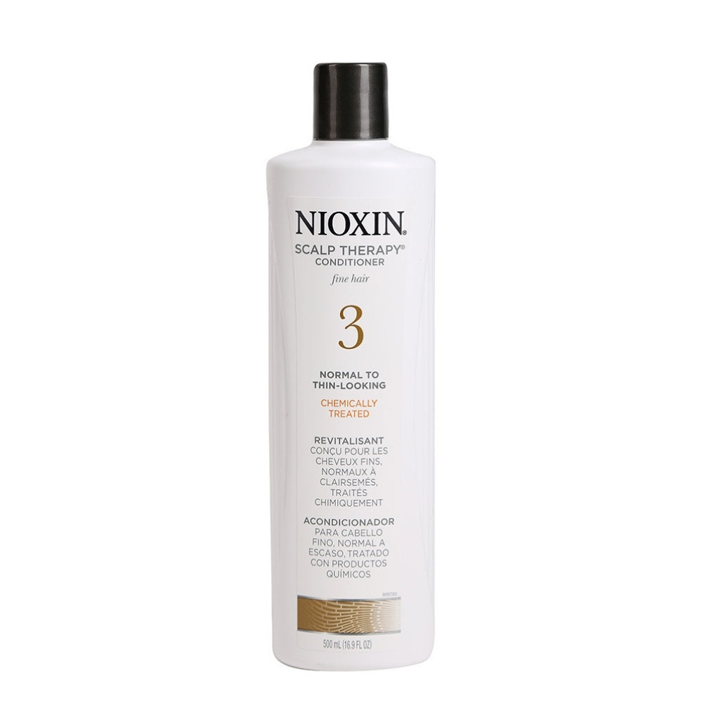 NIOXIN - Revitalisant cheveux + cuir chevelu Système 3 - Pour cheveux colorés avec chute modérée