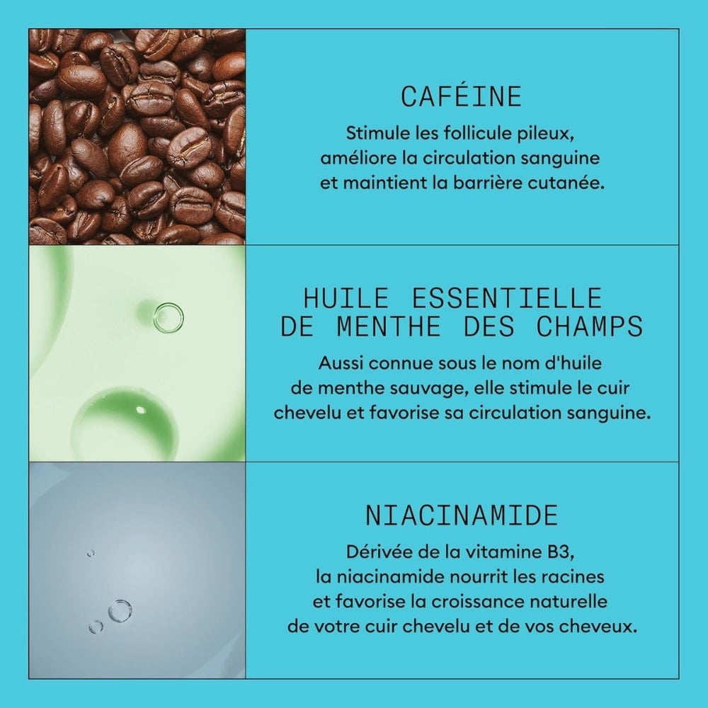 Traitement épaississant sans rinçage cheveux + cuir chevelu Système 3 - Pour cheveux colorés avec chute modérée