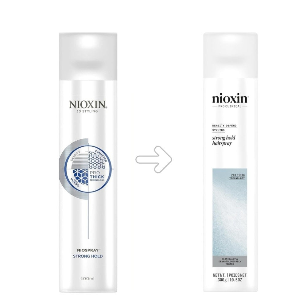 Density Defend Styling Strong Hold Hairspray - For Longer Lasting end Looks (300ml/10.5oz)