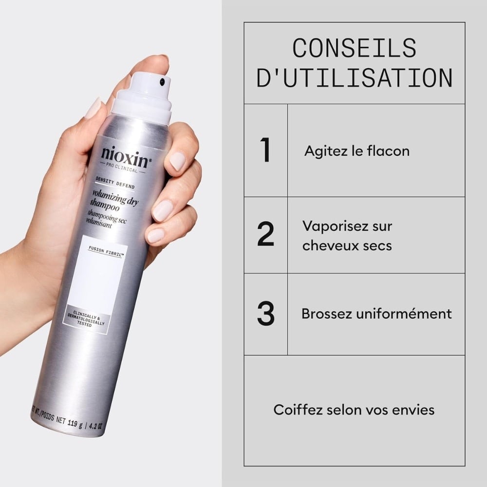 Shampoing sec volumisant "Volumizing Dry Shampoo" - Ajoute instantanément du volume (119g/4.2oz)