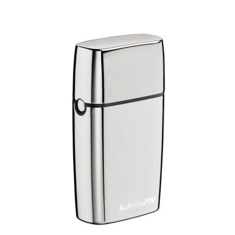 Rasoir métallique à double lames, sans fil FoilFx02 - Argent