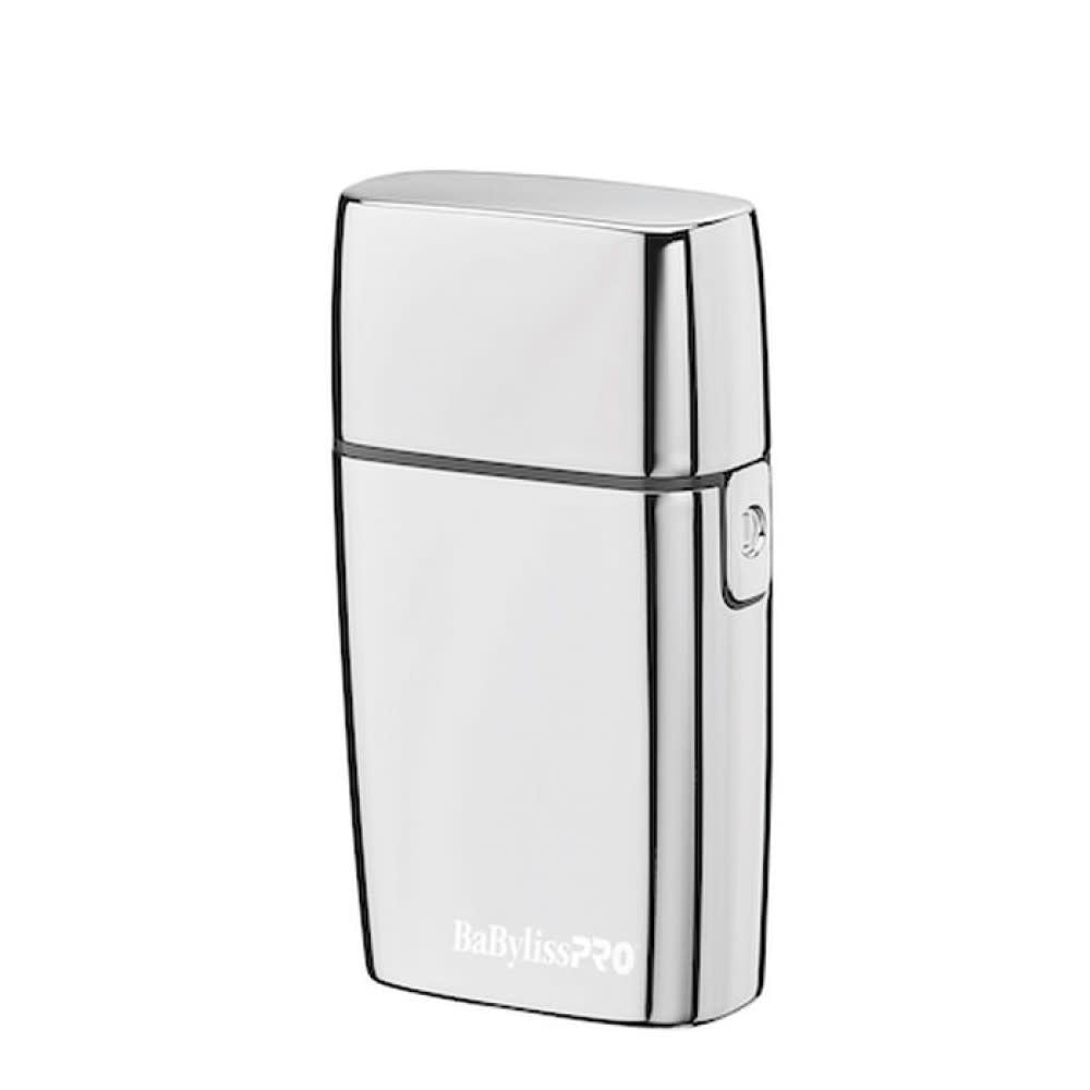 Rasoir métallique à double lames, sans fil FoilFx02 - Argent