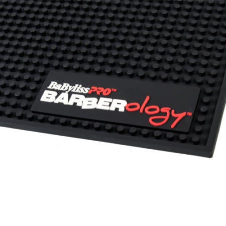 BARBERology Professional "BWSM1R" Workstation Mat (45.7cm/18" x 30.4cm/12") Black