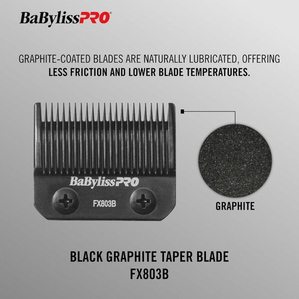 Replacement Blade FX803B Graphite Taper Blade - Black