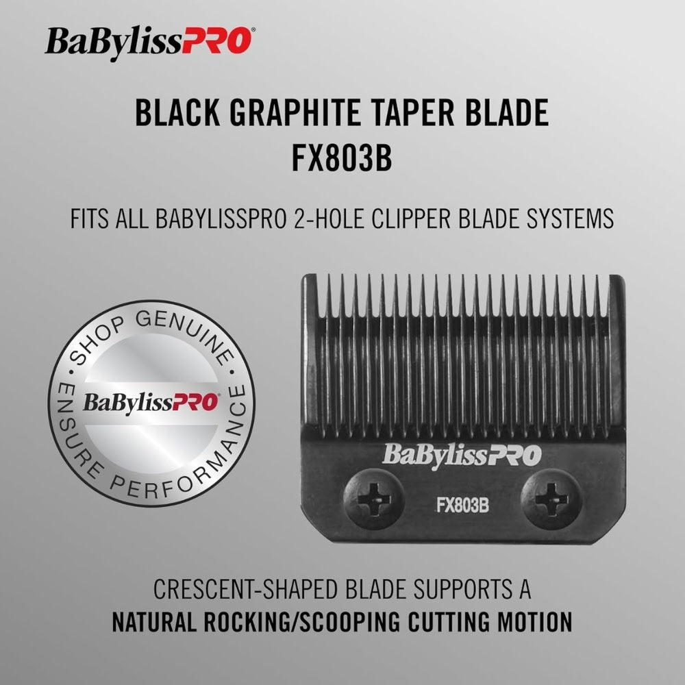 Replacement Blade FX803B Graphite Taper Blade - Black