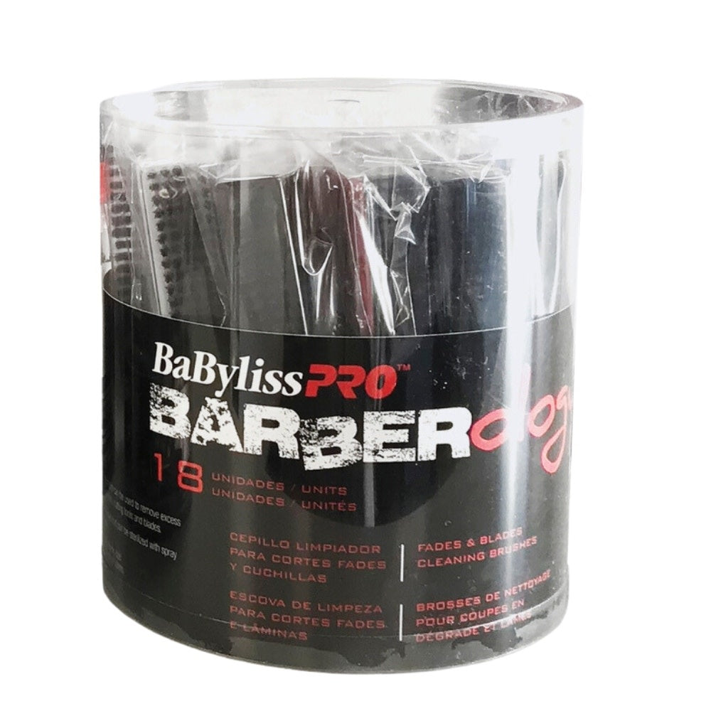 Barberology Fade Brushes - White