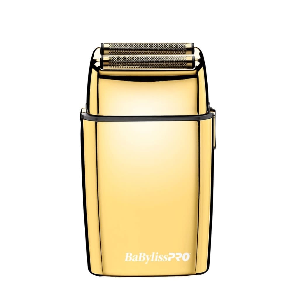 Rasoir métallique à double lames, sans fil FoilFx02 - Or