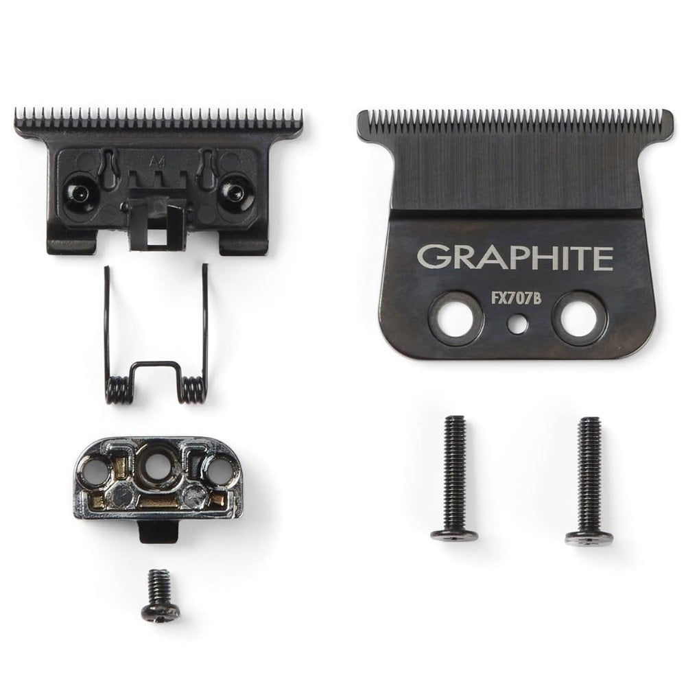 Lame de rechange pour tondeuse FX787 Lame en T à dents fines FX707B Graphite - Noir