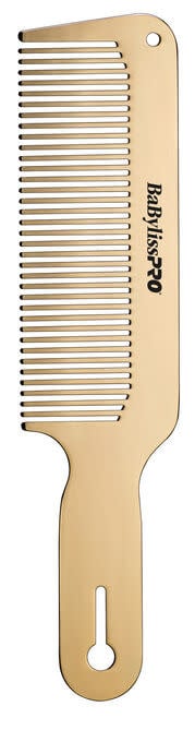 Barberology Clipper and Cutting GoldFX Metal Comb Set (19,05cm/7,5" et 22,8cm/9")  - Gold
