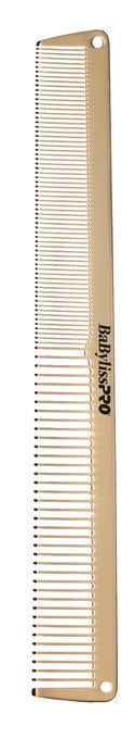 Duo de Peigne pour tondeuse et coupe Barberology "Metal Comb Set GoldX" (19,05cm/7,5" et 22,8cm/9") - Or