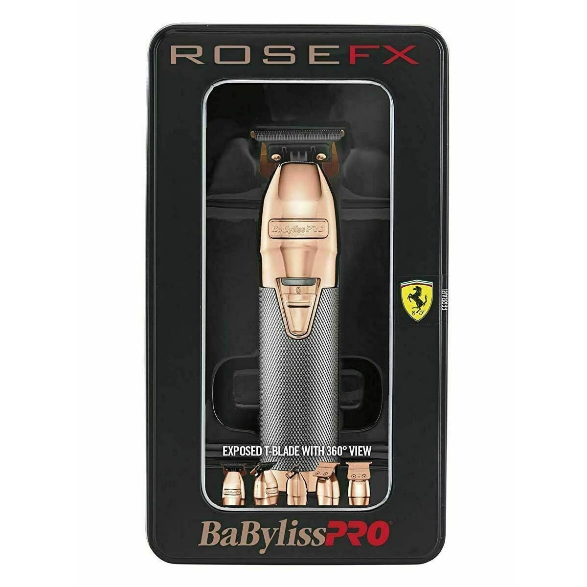 Cordless metal Skeleton Trimmer with lithium-ion battery FX787RG - Rose Gold