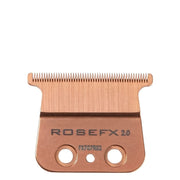 Lame de rechange pour tondeuse FX787 Lame en T à dents profondes de 2mm "FX707RG2" Titanium - Rose or
