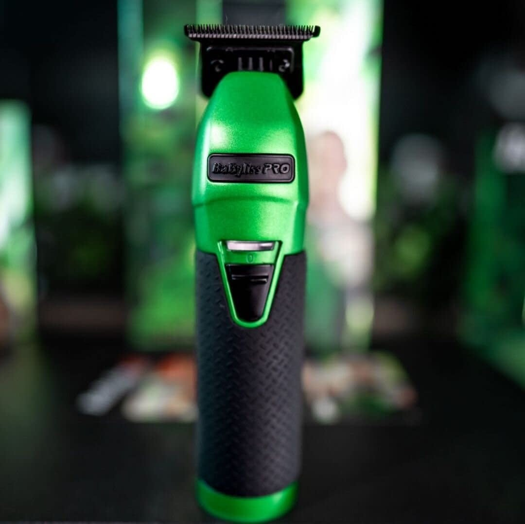 Cordless metal Skeleton Trimmer FX787GI Patty Cuts Influencer Edition - Black & Green
