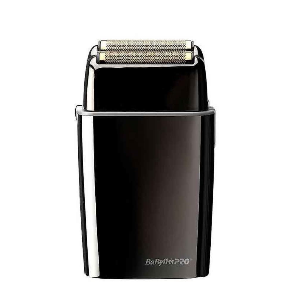 Rasoir métallique à double lames, sans fil FoilFx02 - Noir