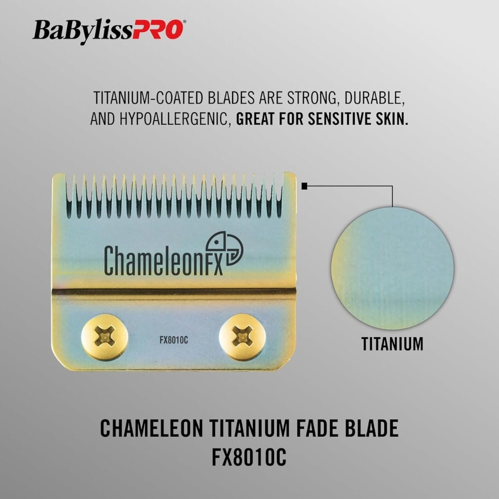 Replacement Blade FX8010C Titanium Fade Blade - Chameleon