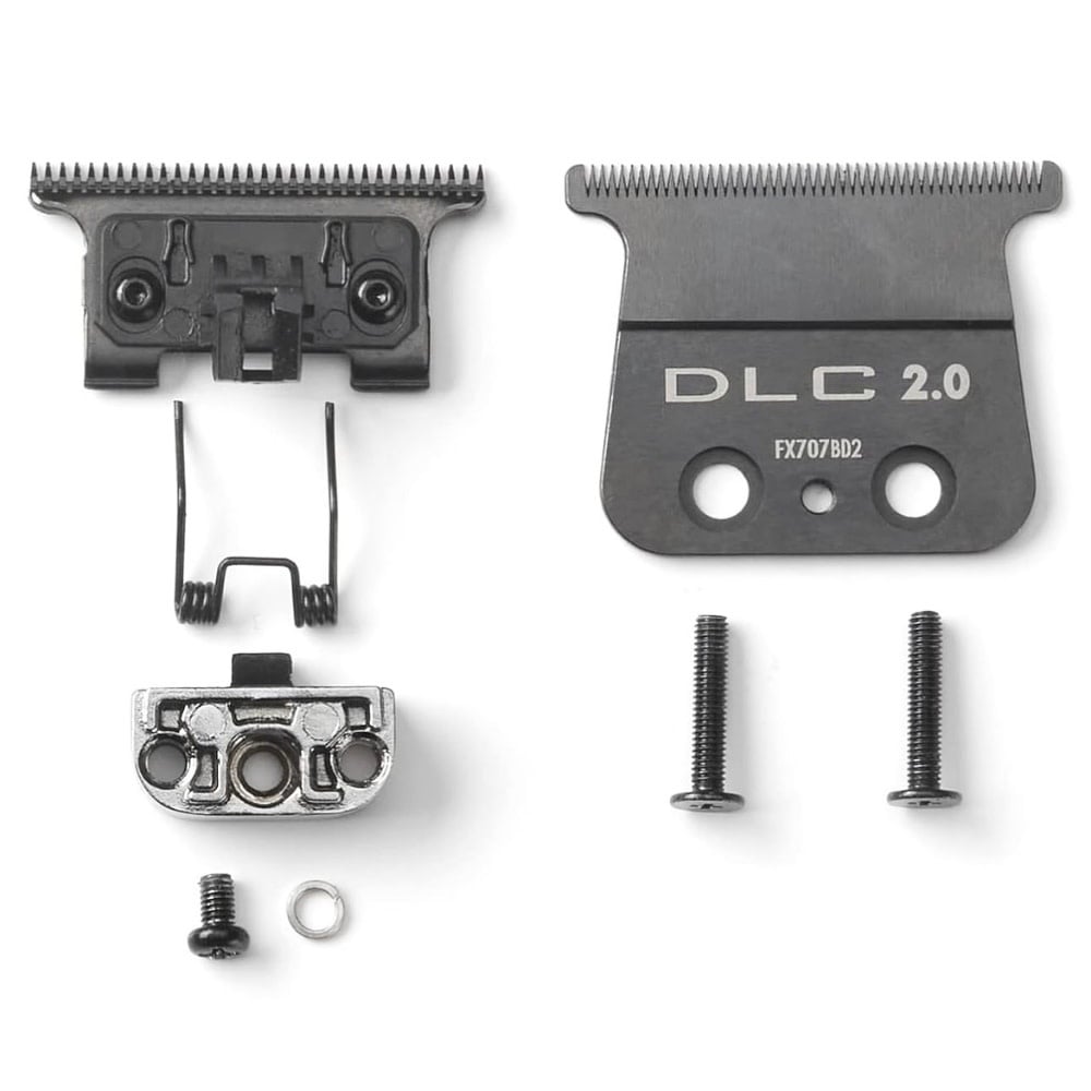 Replacement Blade for FX787 Trimmer, FX707BD2 DLC Deep Tooth T-Blade - Black