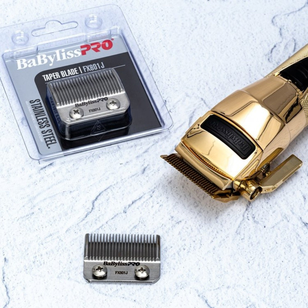 Replacement Blade for FXF870 Trimmer, FX801J Stainless Steel Fader Blade - Silver