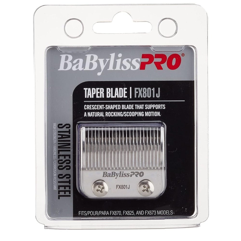 Lame de rechange pour tondeuse FX870 Lame pour dégradé FX801J acier inoxydable - Argent