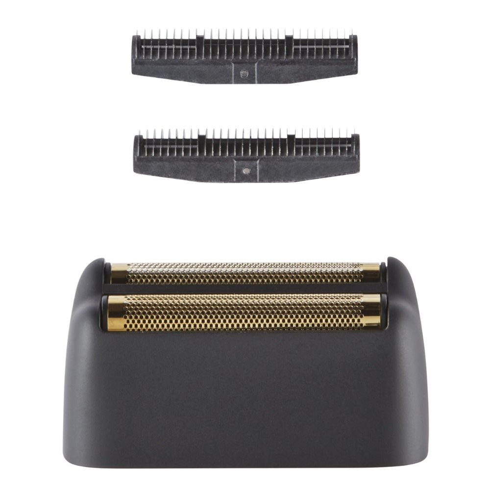 Replacement Foil Head for FX3 Shaver, FXX3RFB Nickel Titanium foils include 2 cutters - Black