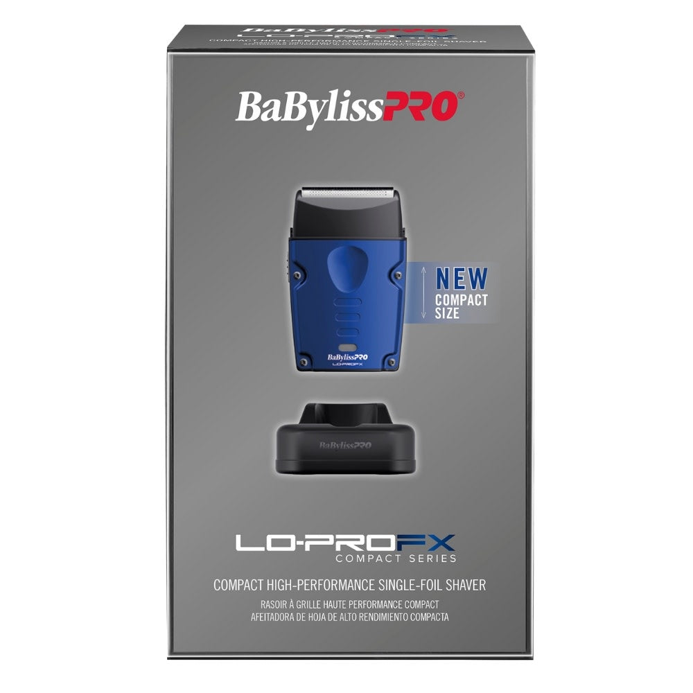 FXLPFS1 Lo-PROFX Compact High Performance Single-Foil Shaver - Blue
