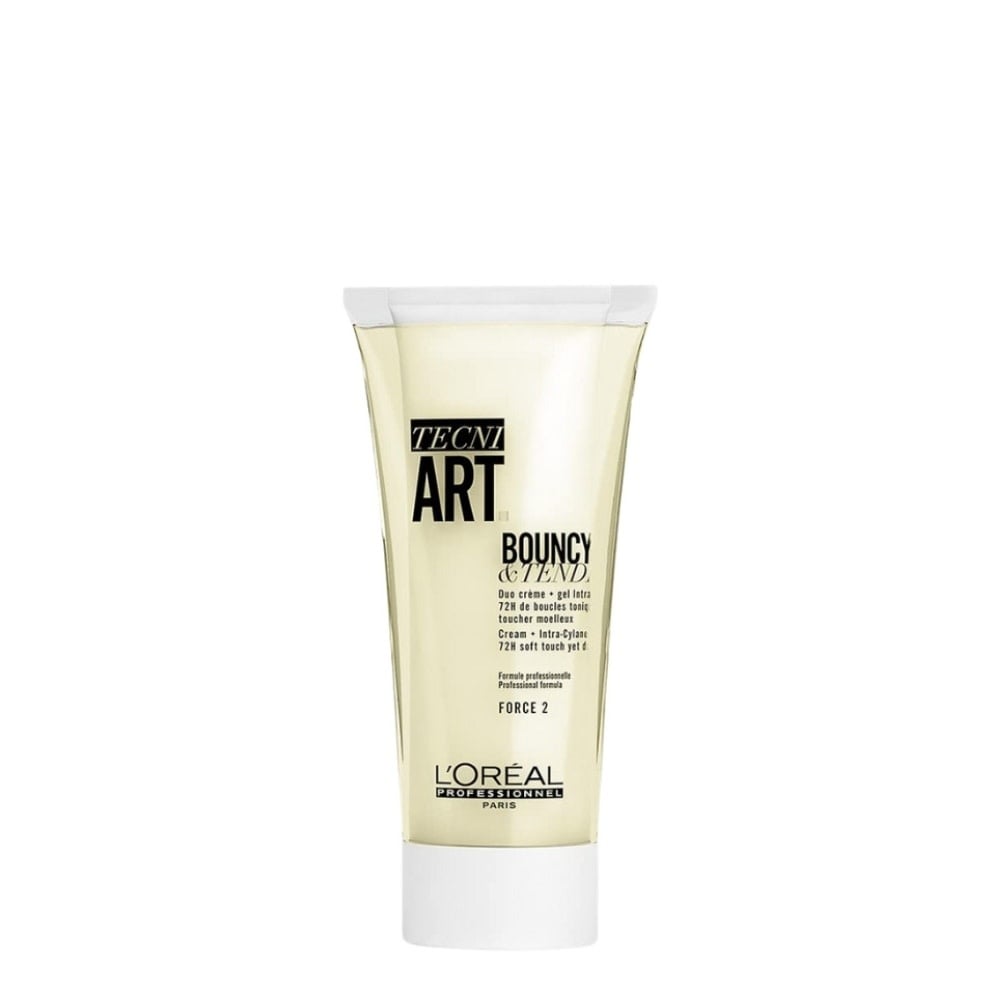 Duo crème + gel  "TecniArt Bouncy & Tender" - Pour les cheveux ondulés et bouclés (150ml/5.1oz)
