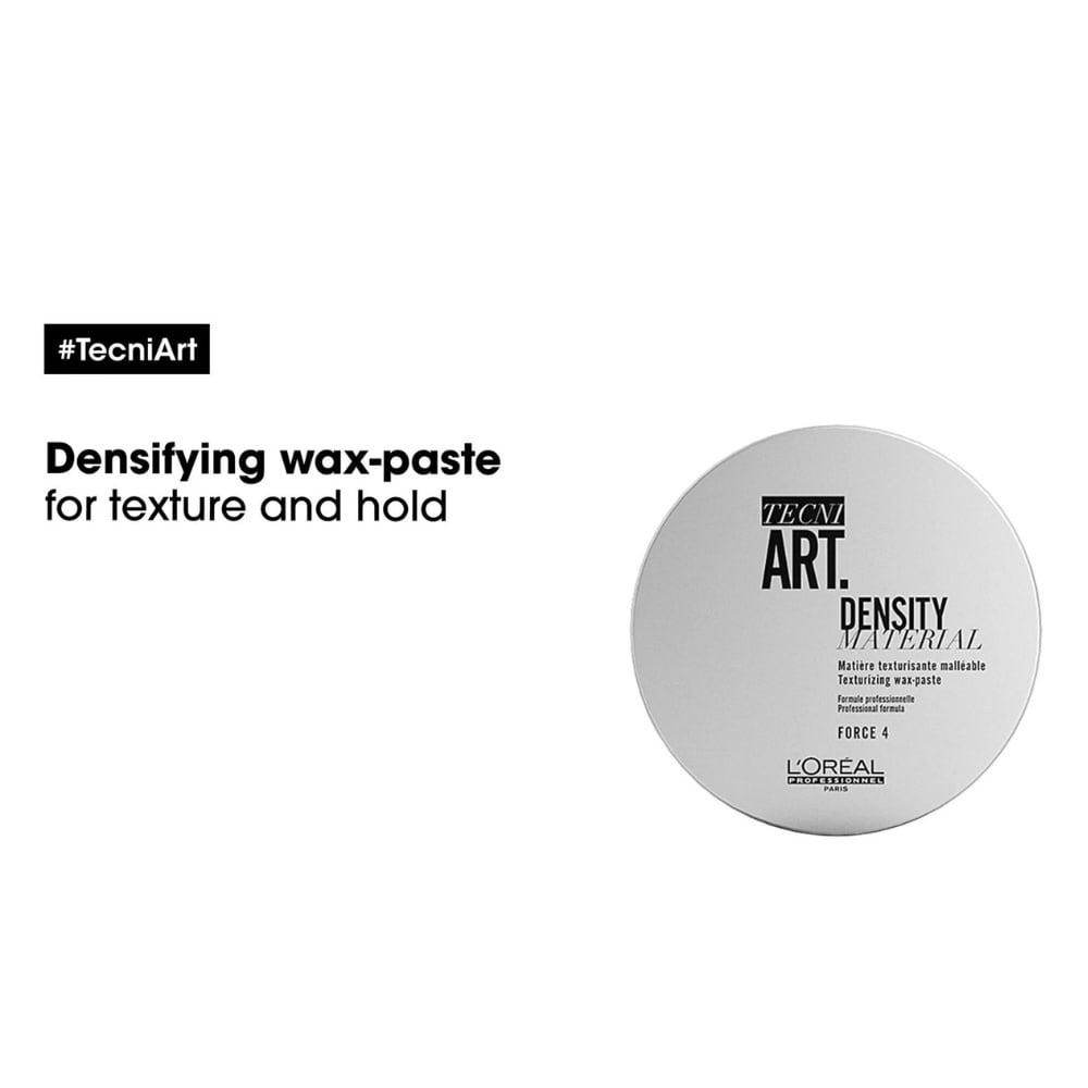 Crème-cire texturisante "TecniArt Density Material" - Tenue forte et finition matte (100ml/3.38oz)