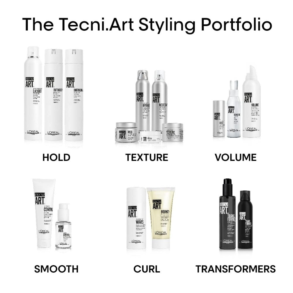 Shampoing sec invisible raviveur de style "Tecni.Art Morning After Dust" - Pour tous les types de cheveux (200ml/6.76oz)