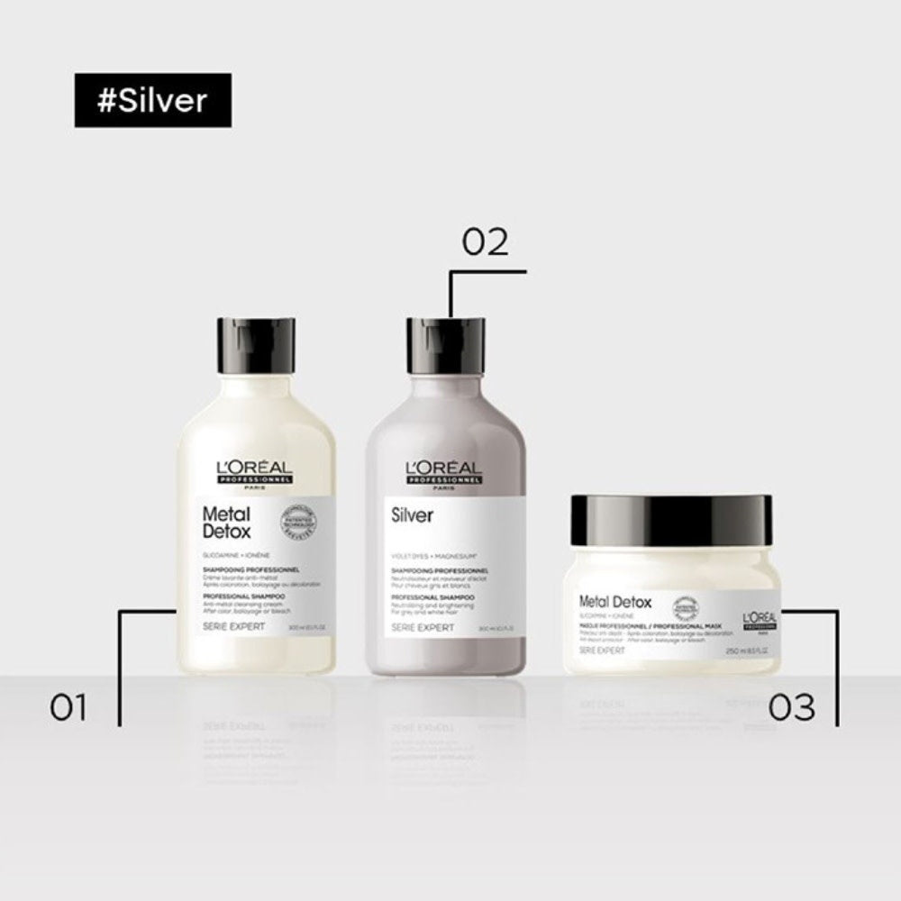 Shampoing neutralisant et raviveur d'éclat "Silver"