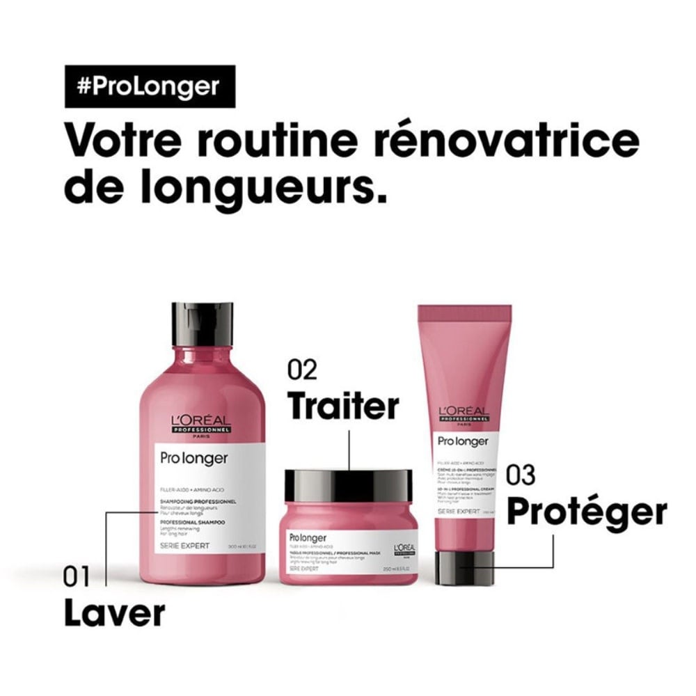 L'Oréal Professionnel - Revitalisant rénovateur de longueurs "Serie Expert Pro Longer" - Pour cheveux longs aux pointes fines