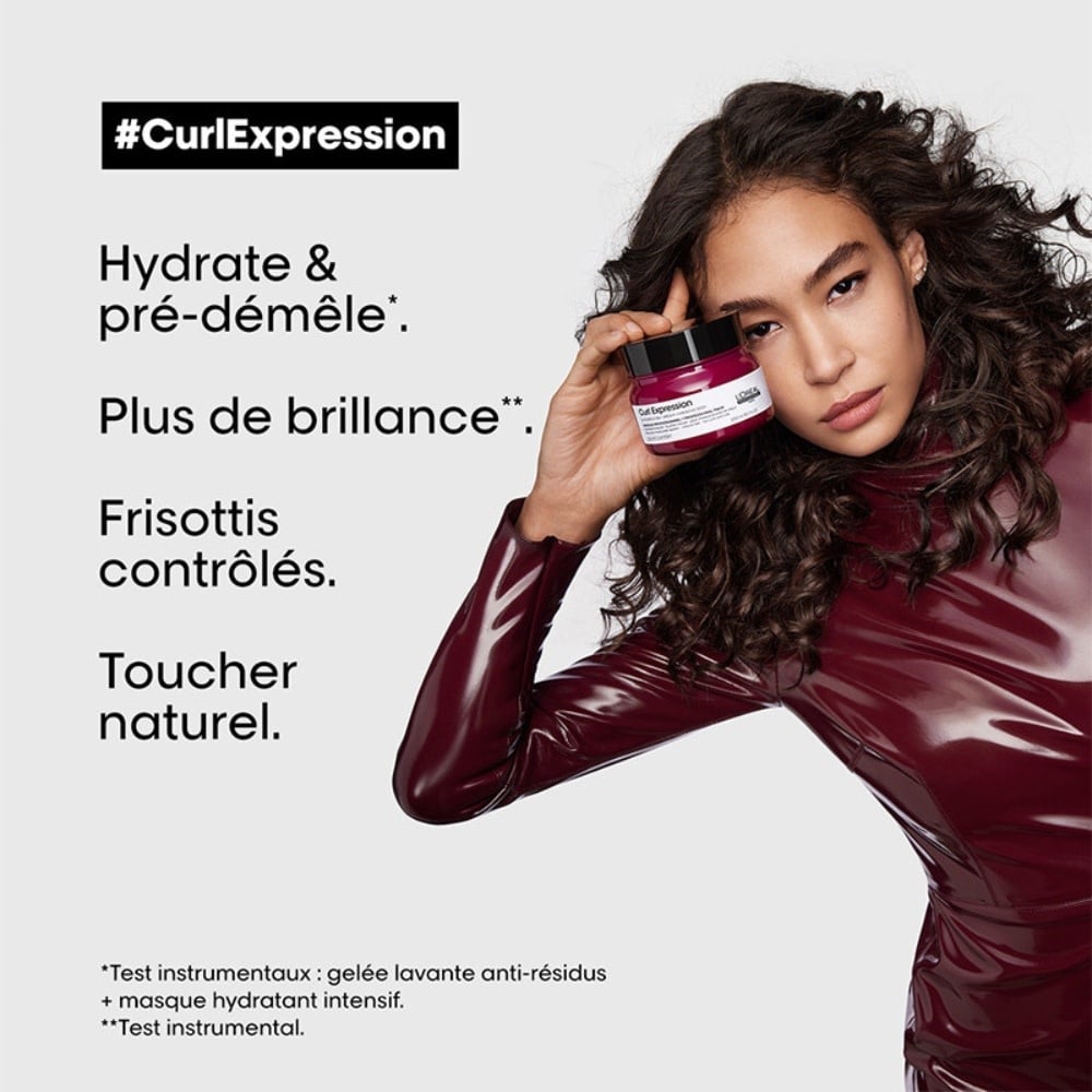 L'Oréal Professionnel - Masque hydratant intensif "Curl Expression" - Pour cheveux bouclés et crépus