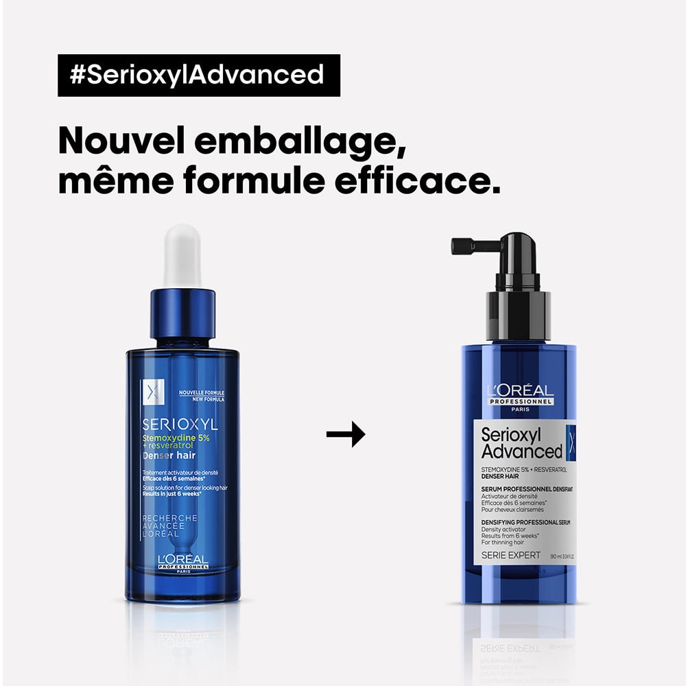 Sérum activateur de densité "Serie Expert Serioxyl Advanced Denser Hair" - Pour les cheveux clairsemés (90ml/3.04oz)