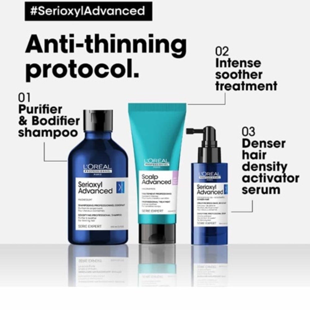Shampoing densifiant "Serie Expert Serioxyl Advanced" - Pour cheveux clairsemés