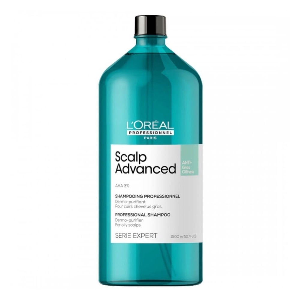 L'Oréal Professionnel - Shampoing dermo-purifiant anti-gras "Serie Expert Scalp Advanced Anti-Oilness" - Pour cuir chevelu gras