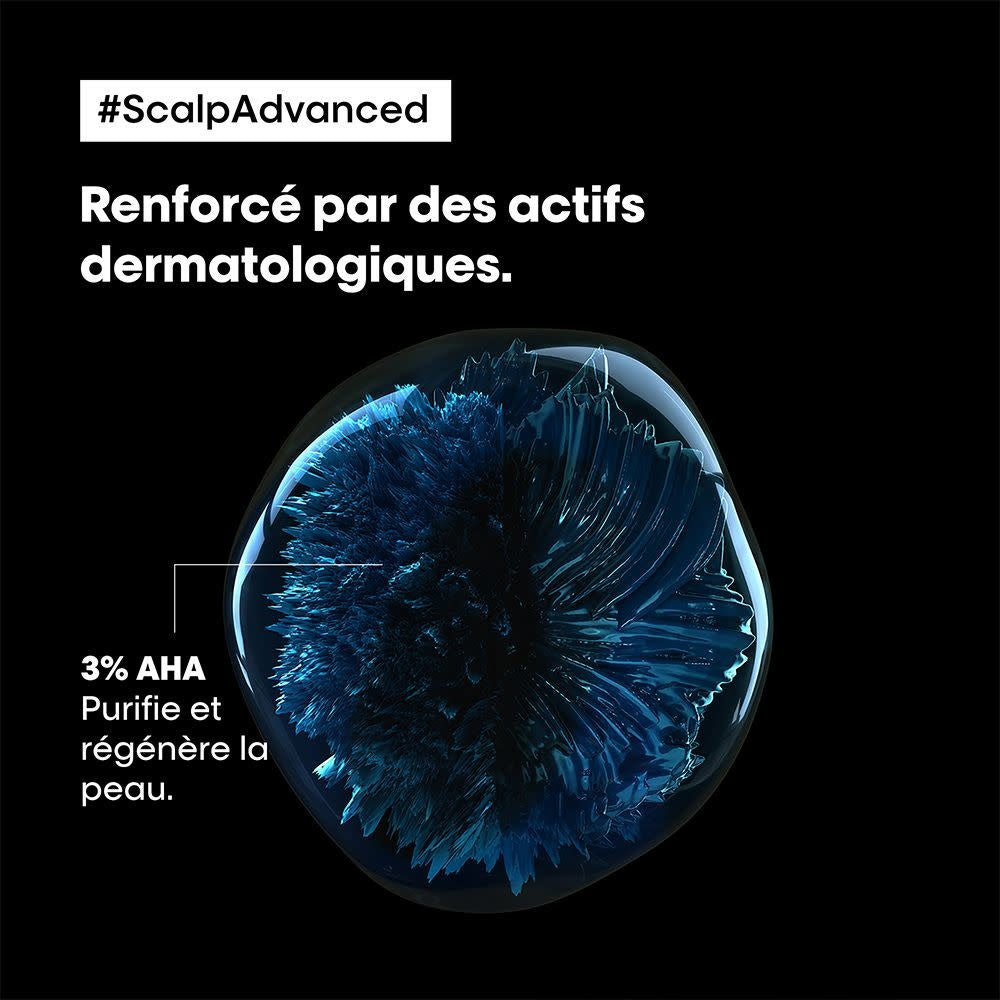 L'Oréal Professionnel - Shampoing dermo-purifiant anti-gras "Serie Expert Scalp Advanced Anti-Oilness" - Pour cuir chevelu gras