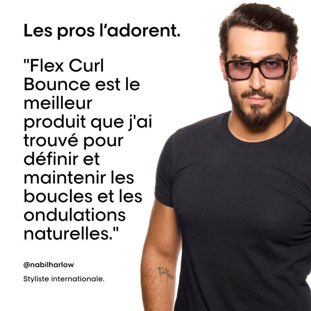 Crème professionnelle "Flex Curl Bounce" (200ml/6.8oz)